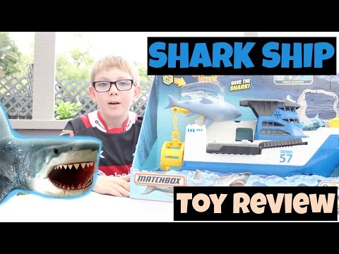 Matchbox Shark Ship | Toy Review | Lucas' World