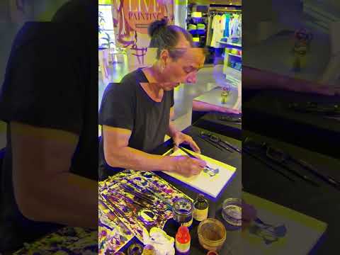 Livepainting_Riemerschmid, Breuninger Opening Event München