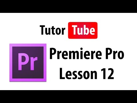 Premiere Pro Tutorial Lesson 1 Interface and Basic Setup