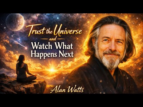 🌌 Trust the Universe & Watch What Happens Next | Alan Watts Powerful Speech ✨