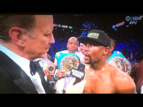 Mayweather vs Pacquiao Fight Final Decision - Mayweather Wins
