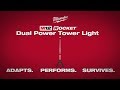 Milwaukee M12 Rocket Dual Power Tower Light