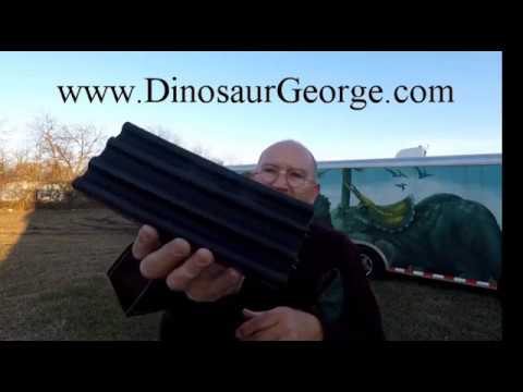 Dinosaur George Tests the Trac Grabber