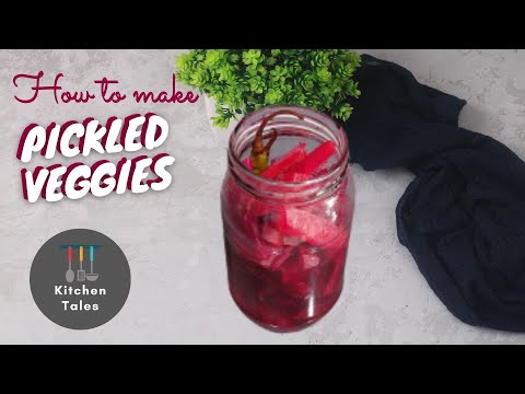 Pickled veggies | How to Make Pickled veggies for Shawarma | Pickled beetroot | Arabic pickles
