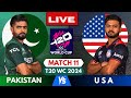 🔴 Live: Pakistan vs USA T20 World Cup Match 11, Live Match Score | PAK vs USA Live match Today
