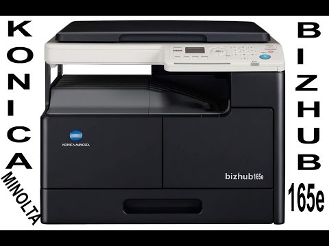 Laser konica minolta bizhub 165en multifunction printer, for...