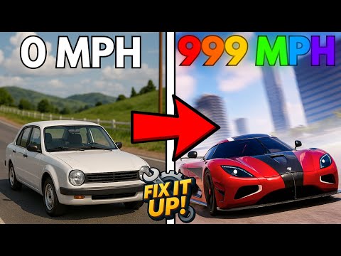 I Built the FASTEST CAR in Fix it Up! (ROBLOX)