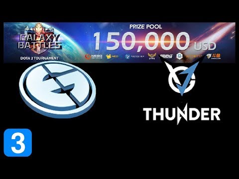 EG vs VGJ Thunder Game 3 Grand Final  Galaxy Battles Highlights Dota 2