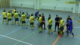 preview picture of video 'FC Rauma-Ilves FS 2-0 (0-0) Futsal-Liiga 26.2.2014 maalit'