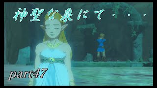 【ゼルダの伝説ブレスオブザワイルド】力が授かれない姫、見守る騎士【実況プレイ】part47