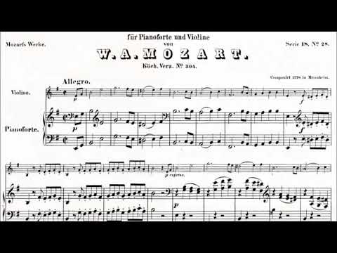 Mozart violin sonata no.21, k-40/Henryk Szeryng/Ingrid Haebler/'70/Mexico+Poland,Austria