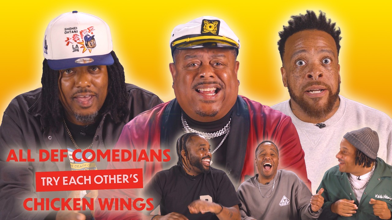 Roasters Try Each Other’s Chicken Wings | Roast Me x Food Swaps | All Def