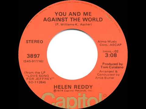 1974 HITS ARCHIVE: You And Me Against The World - Helen Reddy (#1 A/C)