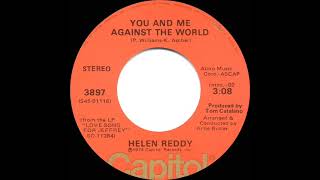 1974 HITS ARCHIVE: You And Me Against The World - Helen Reddy (stereo)