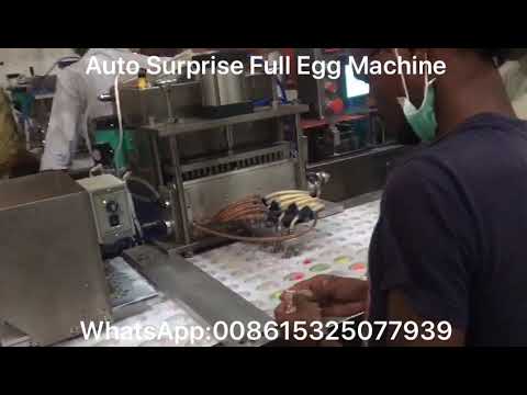 Auto Kinder Joy Egg Machine in India,küçük tam çikolata yumurta makinası