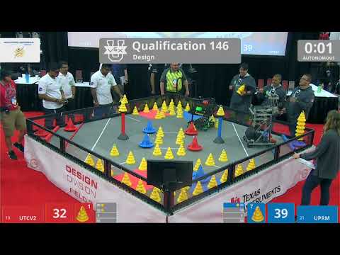 2018 VEXU Design Q146 - UTCV2 vs UPRM - 90 to 86