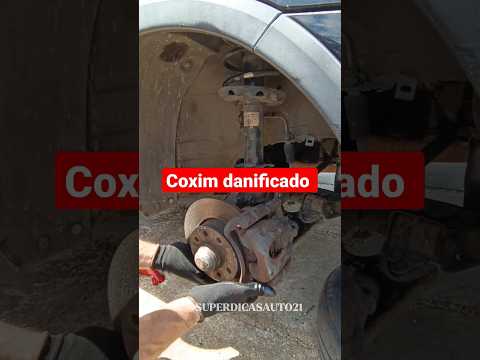 Coxim do amortecedor danificado!