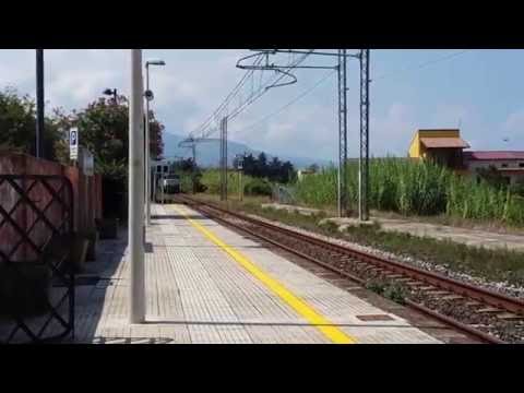 IC 730 in transito a San Marco D'Alunzio - Torrenova  con E656 024
