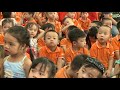 Màn múa võ của các bé đến từ câu lạc bộ võ thuật nhí - Trường mầm non Thăng Long