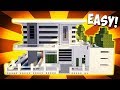 Hur Man Bygger Ett Mordernt Hus På Minecraft Ep 1 Undervånign Pro House