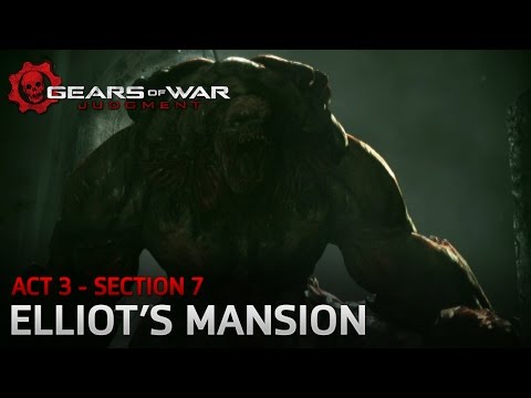 Gears of War: Judgment - Seahorse Hills - Section 7: Elliott's Mansion - Boss Fight: Berserker