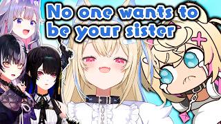 HoloAdvent Lost It Over FUWAMOCO's Sister Drama Ever... [Nerissa, Bijou, Shiori]