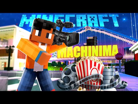 HOW TO MAKE MACHINIMA VIDEOS!  (Minecraft Blockbuster MOD)