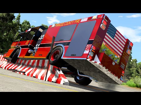 Emergency Response Crashes 7 | BeamNG.drive
