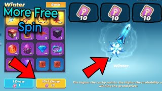 Tutorial How to Get More *FREE SPINS* on BedWars New Winter Event!! 🤩 (Blockman GO)