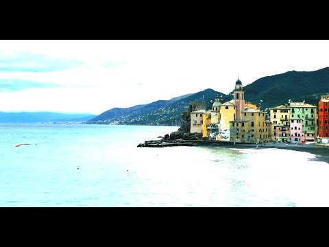 Beleza mágica da vila de Camogli - passeio pelas aldeias italianas 🇮🇹