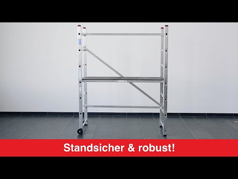 Artikelvideo 1 für KRAUSE Gerüst CORDA max. Arbeitshöhe 3,0 m, Artikelnummer 569879