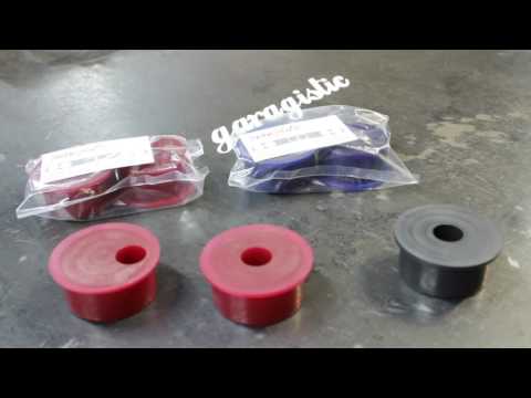 Garagistic: E30 and E36 delrin and poly Front control arm bushing explanation