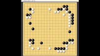 囲碁【野狐囲碁対局4段戦解説】