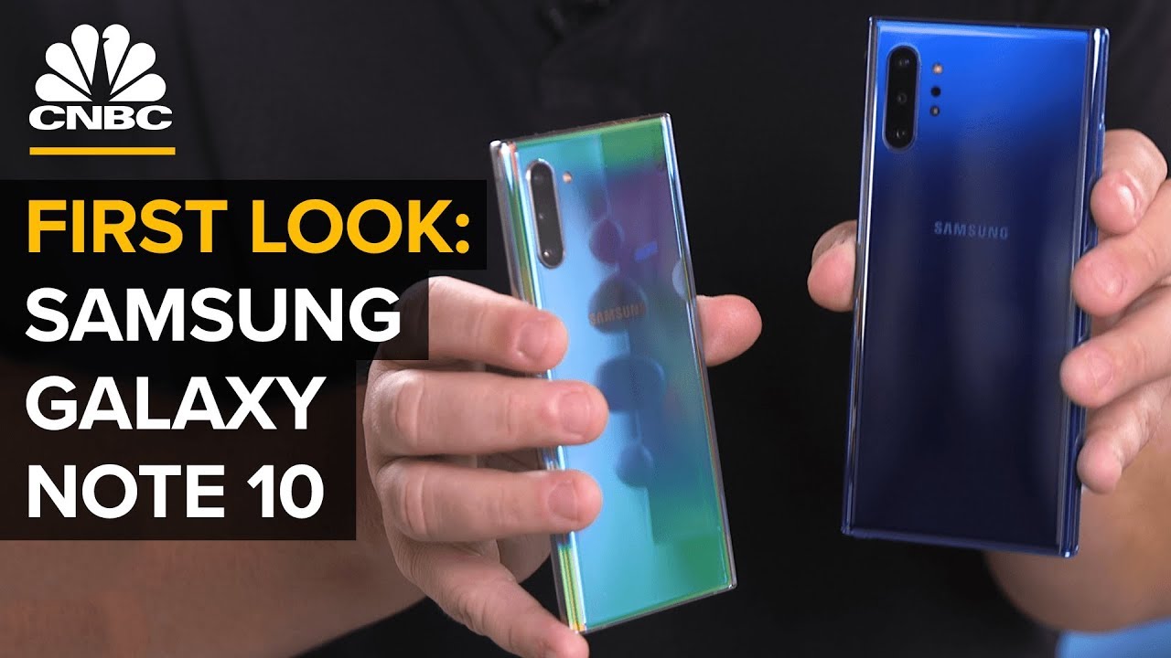 Samsung's Galaxy Note 10 Smartphone | First Look