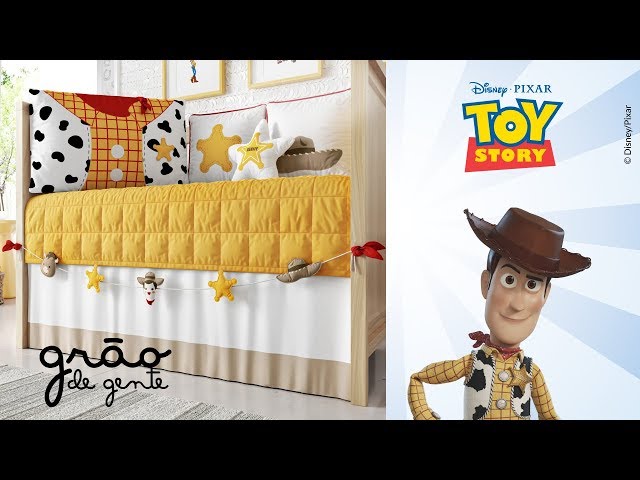 QUARTO DE BEBÊ TOY STORY WOODY | GRÃO DE GENTE