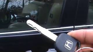 Honda Door Key not working hack/fix simple and easy