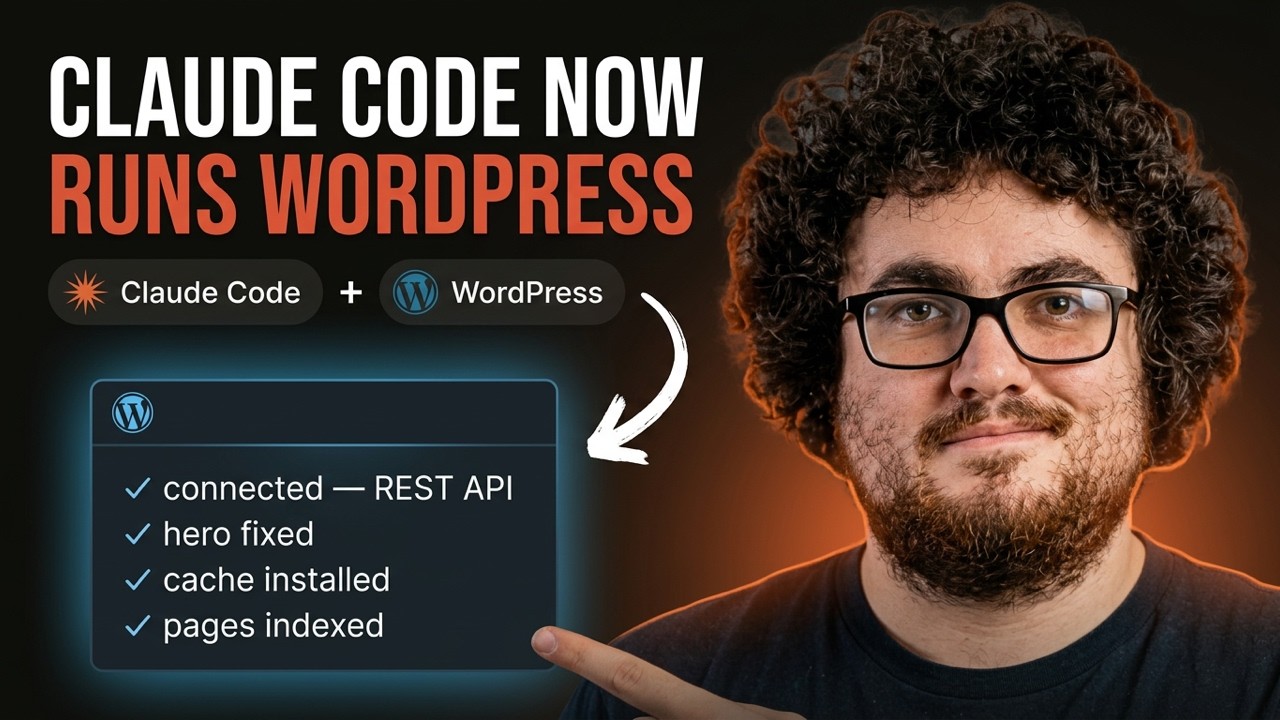 Claude Code Can Now Run Your Entire WordPress Site (Here's How)