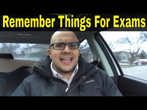 5 Easy Ways To Remember Things For Exams