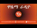 ሀብታሙ አያሌው ምን እያለን ነው Wazema ONAIR 032717