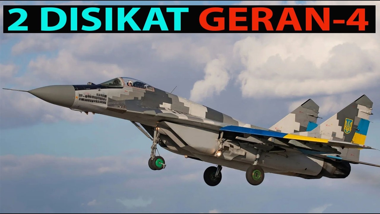 Kerugian Terbesar, sehari Ukraina kehilangan 3 Jet Tempur MiG-29