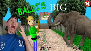 Giving Baldi His Own Zoo Was A BAD IDEA!!! Baldi's Big Zoo