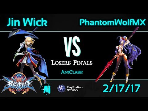 AniClash 60 - Jin Wick (Jin) vs. PhantomWolf Mx (Mai) Loser's Finals - BBCF Blazblue CF