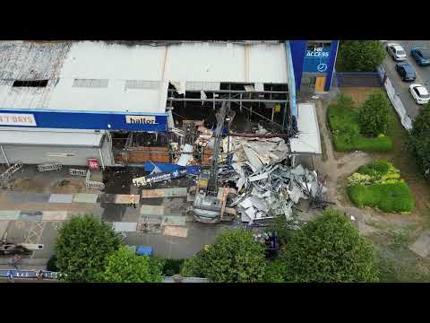 Access Self Storage demolition 28/06/23