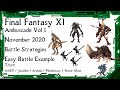 FFXI - Intense Ambuscade November 2020 Vol One Battle Strategies and Examples