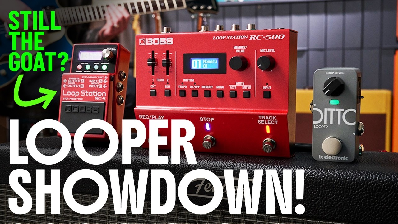 Best looper pedals: budget to pro comparison