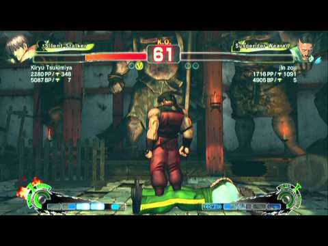 SSF4 AE: Kiryu Tsukimiya(Guy) vs jln zou(Dudley) - HD 720p
