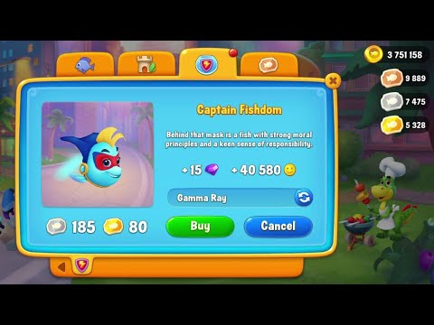 @Fishdom Win Strikes Level 8687 - Special Level 8678 Challenge, Buy 2nd Captain Fishdom 🦹🐟