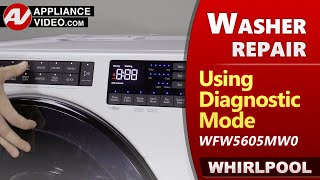 Whirlpool Washer Error Codes, Troubleshooting and Diagnostics by Factory Authorized Technician