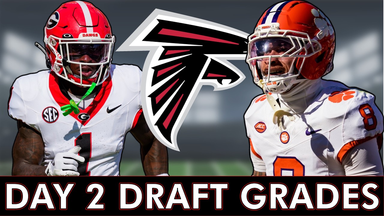 Atlanta Falcons Draft Grades For Day 2 After WILD NIGHT + Day 3 NFL Draft Targets