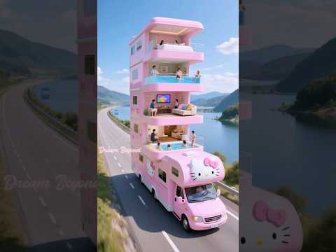 If you were given 2 million, would you choose to buy this pink kitty car?